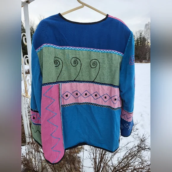 Patch Magic Women's Multicolor Jacket - Picture 2 of 4